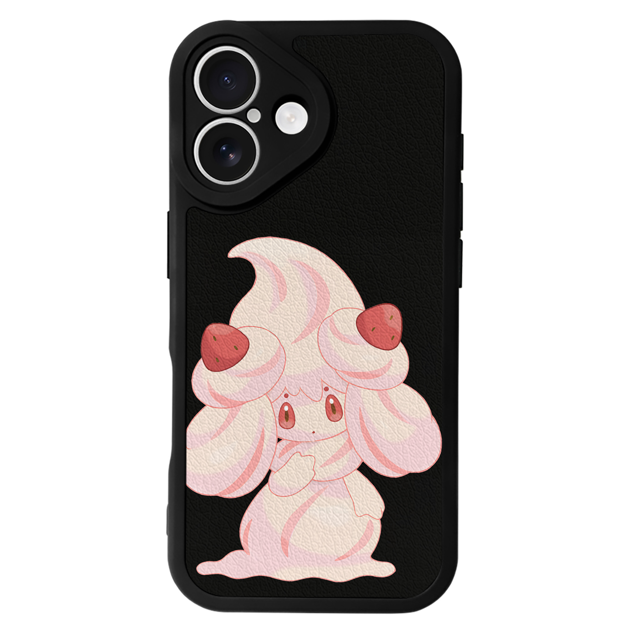 （画像用） ポケットモンスター Pokémon 【iPhone 16シリーズ対応】シリコンスマホケース（レザー調） 材質：シリコン